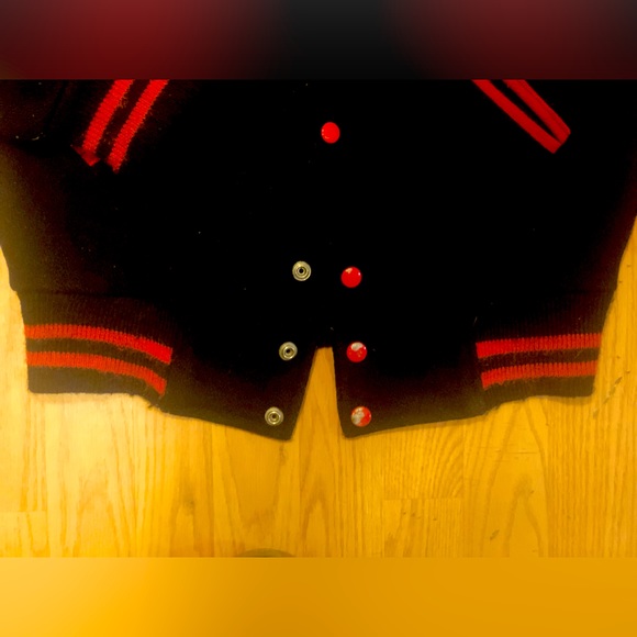 RARE!! VERY VINTAGE!! HEAVYWEIGHT LETTERMAN’s JACKET/COAT!!! - Picture 5 of 8